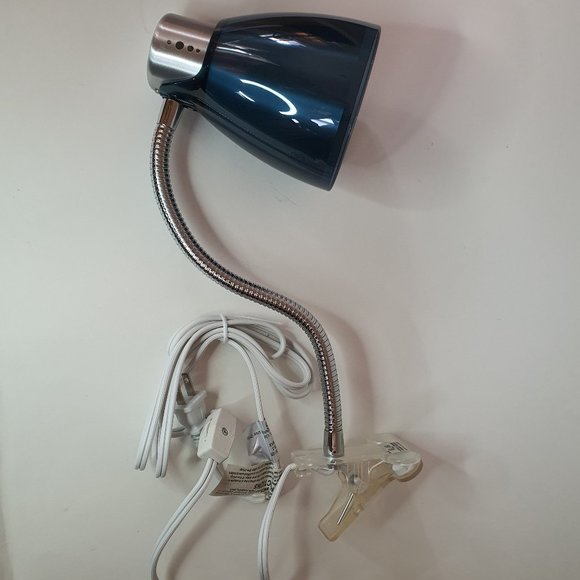 Clip lamp Blue NIB - Picture 2 of 6